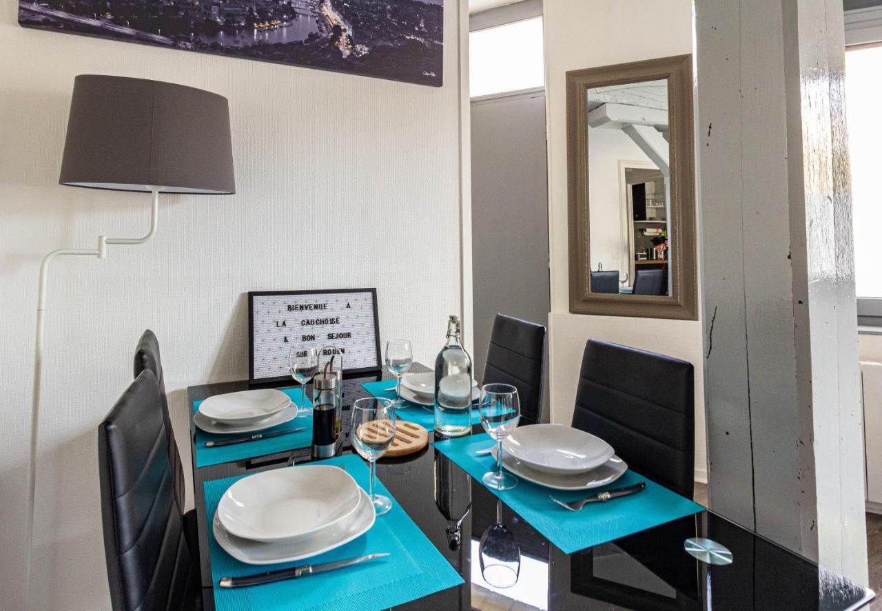 Cosy'Appart - La Cauchoise Apartamento Ruão Exterior foto